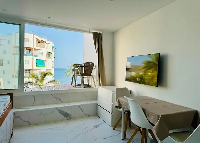 Apartman Cristianos Must-see Beachfront Apartment, Stunning Views In Tenerife